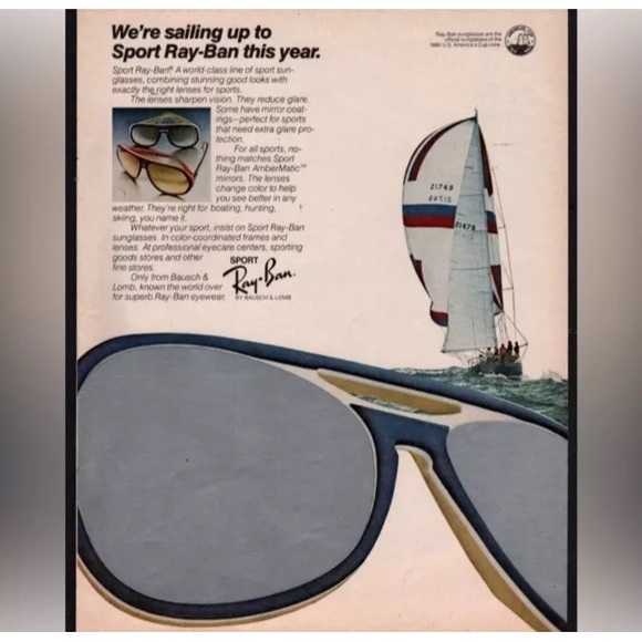 Vintage B&L Ray Ban Bausch & Lomb DGM Ambermatic Powderhorn Sunglasses w/Case - Picture 14 of 14